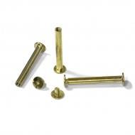 Болти для брошурування Agent металеві 40 мм золото 100 шт.