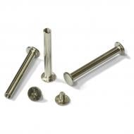 Болти для брошурування Agent металеві 40 мм срібло 100 шт.