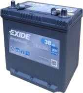 Акумулятор автомобільний EXIDE Premium + адаптер 38Ah 300A 12V «+» праворуч
