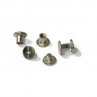 Болти для брошурування Agent металеві 5,5 мм срібло 100 шт.