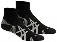 Носки Asics 2PPK CUSHION RUN QUARTER SOCK 3013A800-002 р.35-38 черный 2 шт.