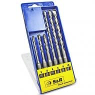Набор буров S&R SDS-plus 5x110 мм 6 шт. 210241006
