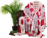 Плед NY Heart 150x200 см червоний La Nuit