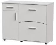 УЦІНКА! Тумба для взуття Компаніт ТО-5 992x380x815 мм німфея альба (УЦ №172)