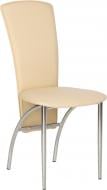 Стул обеденный Nowy Styl AMELY CHROME (BOX-4) (CH) V-18 хром/молочный Стул обеденный Nowy Styl AMELY CHROME (BOX-4) (CH) V-18 хром/молочный