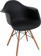 УЦЕНКА! Стул обеденный Style black с подлокотниками/ольха горная (УЦ №172)