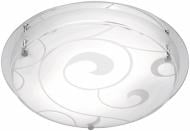 Светильник настенно-потолочный Globo KRISTJANA 48060-2 2x60 Вт E27 белыйс рисунком 48060-2