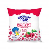 Йогурт ТМ Волошкове поле Малина 3,2% 450 г