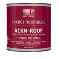 Краска Spot Colour АСКМ-ROOF белый мат 0,9 кг