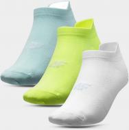 Носки 4F NOSD4-SOD213-10S+45N+47S р.39-42 белый/желтый/голубой 3 шт.