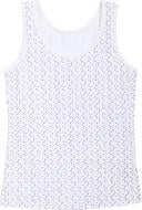 Майка детская для девочек Bibo р.110 белый с рисунком 34172