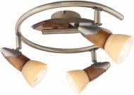 Спот Globo LORD III R50 3x40 Вт E14 дерево світле 5443-3