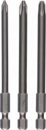 Набор бит Bosch Extra-Hart PH1, PH2, PH3 152 мм 3 шт. 2607001758