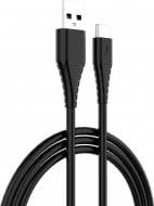 Кабель ColorWay USB - Type-C (PVC) 2.4А 1 м black