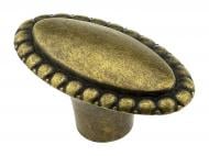 Мебельная ручка кнопка DC DG 31 G4 A старая бронза