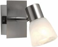 Спот Globo PARRY 1x40 Вт E14 матовый никель 54530-1