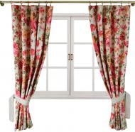 Комплект штор РОУЗ Цветы большие La Nuit