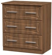 Комод Компанит 3А МДФ орех