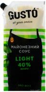 Соус майонезный Gusto Light 40% 560 г