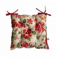 Подушка на стілець РОУЗ Квіти великі 40х40 см La Nuit