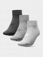 Шкарпетки 4F NOSD4-SOD303-27M+25M+24M р.39-42 сірий 3 шт.