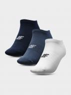 Шкарпетки 4F NOSD4-SOM301-10S+32S+31S р.43-46 білий/сірий 3 шт. Шкарпетки 4F NOSD4-SOM301-10S+32S+31S р.43-46 білий/сірий 3 шт.