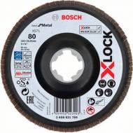 Круг лепестковый Bosch X571 X-Lock 125 мм P80 2608621769