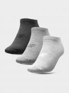 Носки 4F NOSD4-SOM301-27M+25M+24M р.43-46 серый 3 шт.