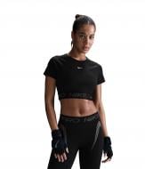 Топ Nike W NP DF SS CROP TOP TT GX HM6369-010 р.M черный