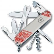 Ніж швейцарський Victorinox CLIMBER UKRAINE Вишиванка (14 інстр) Vx13703.7_T0051r