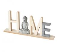 Фигурка декоративная надпись Будды (Home/Relax) 38x16 см бежевый Фигурка декоративная надпись Будды (Home/Relax) 38x16 см бежевый