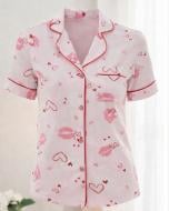 Рубашка Roksana KISSES 1796/16162 р. 44 розовый