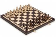 Игровой набор 2 в 1 шахматы и шашки большие резные 490х490 мм