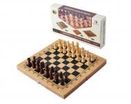 Игровой набор 3в1 Нарды Шахматы Шашки 29х29 см B3015
