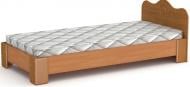 Ліжко Компаніт 100 МДФ 90x200 см вільха