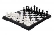 Набор шахмат ТехноК +шашки в пластиковом кейсе с металлическим полем 9079