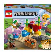 Конструктор LEGO Minecraft Коралловый риф 21164