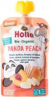 Пюре Holle "Panda Peach" с персиком, абрикосом, бананом и органической спельтой (с 8 месяцев) 100г