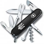 Нож швейцарский Victorinox CLIMBER UKRAINE Трезубец белый (14 инстр) Vx13703.3_T0010u