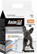 Пеленки AnimAll 60х60 см с активированным углем 10шт для собак