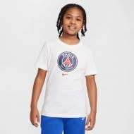 Футболка Nike PSG U NK CREST TEE IF0511-100 р.S белый