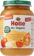 Пюре Holle "Яблоко и банан с абрикосом" органическое (с 6 месяцев) 190г