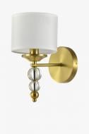 Світильник настінний Sensio Aurelia E14 білий/золото PR-PL321164W-1