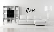 Панно декоративне STEEL CHARACTER Home 28x54 см чорний