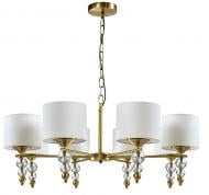 Люстра потолочная Sensio Aurelia 8xE14 золотистый PR-PL321164-8