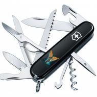 Нож швейцарский Victorinox Huntsman Ukraine Янгол ЗСУ (15 инстр) Vx13713.3_T1061u