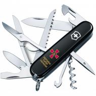 Ніж швейцарський Victorinox Huntsman Army Емблема ЗСУ + Напис ЗСУ (15 інстр) Vx13713.3_W1011u