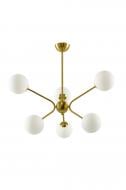 Люстра потолочная Sensio Lunaria 6xG9 золото PR-PL321139-6