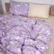 Комплект постільної білизни MirSon 22-1361 Yellow flower рожевий із малюнком