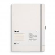 Блокнот для записей A5 линейка белый мягкий Lamy
